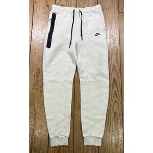 Nike Tech Fleece Joggers Mens Large Coconut Sweatpants FB8002-113 Casual